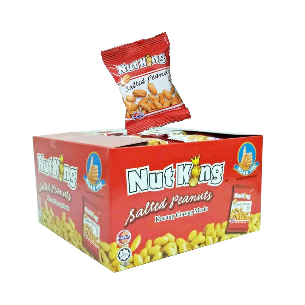 Nut King Salted Peanut (1 Outer= 12g x 36packs) Shopee Malaysia