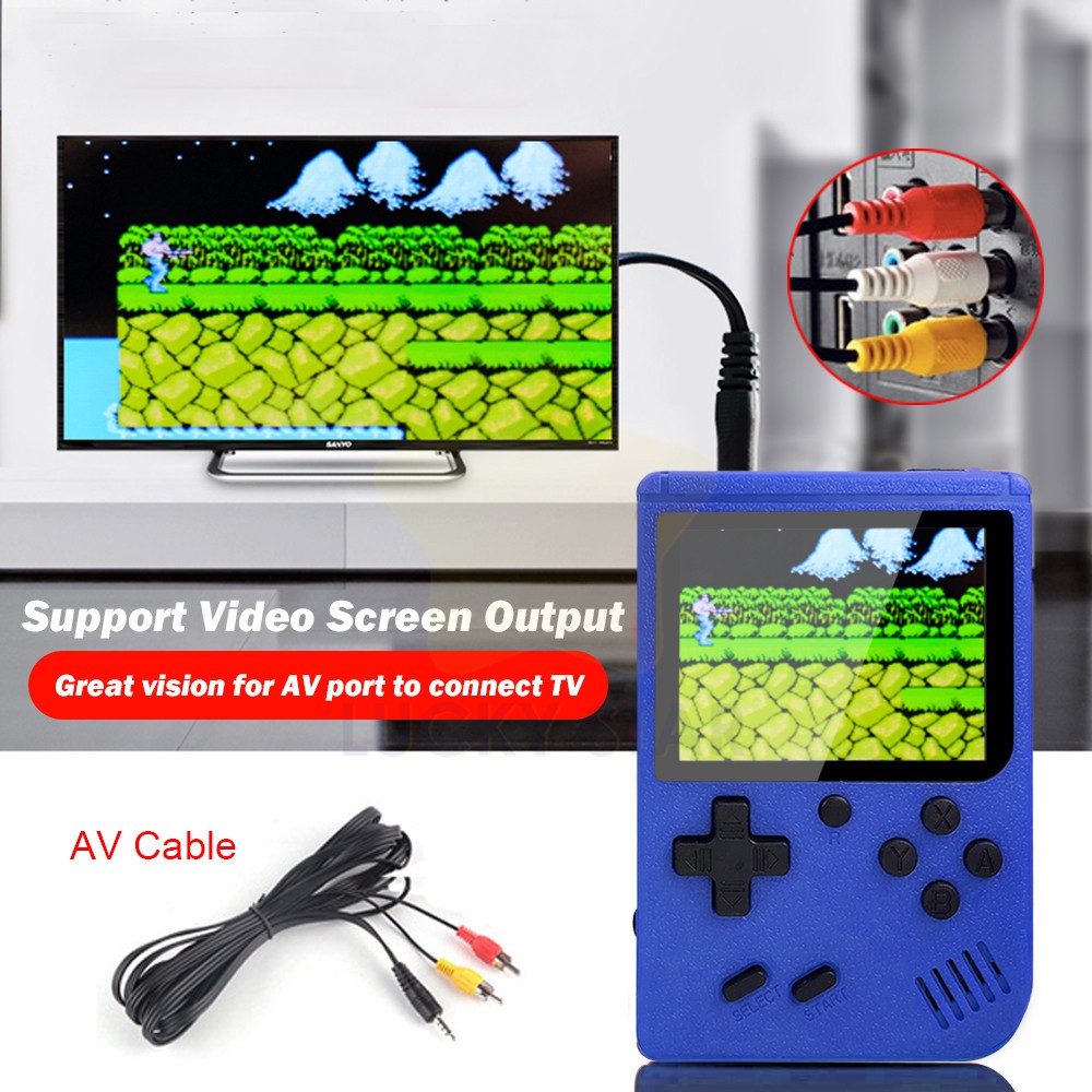 FREE GIFT Retro Mini Game Console 400 in 1 Retro Handheld Game Console Gameboy 400 Game Rech