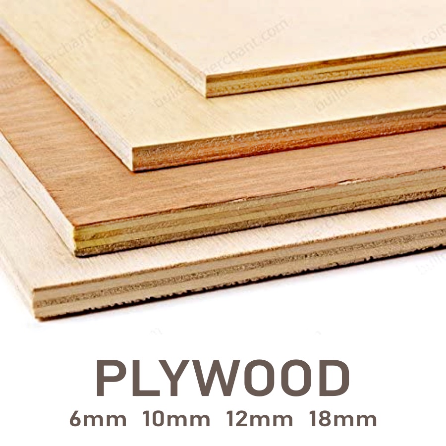 Plywood Board Sheet Kayu Papan Lapis Table Top Meja Lipat Pasar Malam 三夹板