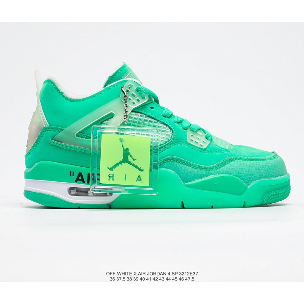 green off white jordans