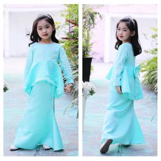  Baju  Raya Kids Girl Baju  Kurung  Sedondon Muslimah Jubah 