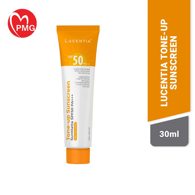 [LUCENTIA] Tone-Up Sunscreen 30ml - SUNMATTE SPF50 PA++