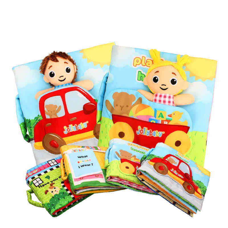 Baby Cloth Books New Early Education Puzzle Baby Cloth Book With Ring Paper Book Baby Story Book Small Baby Cloth Books Shopee Malaysia