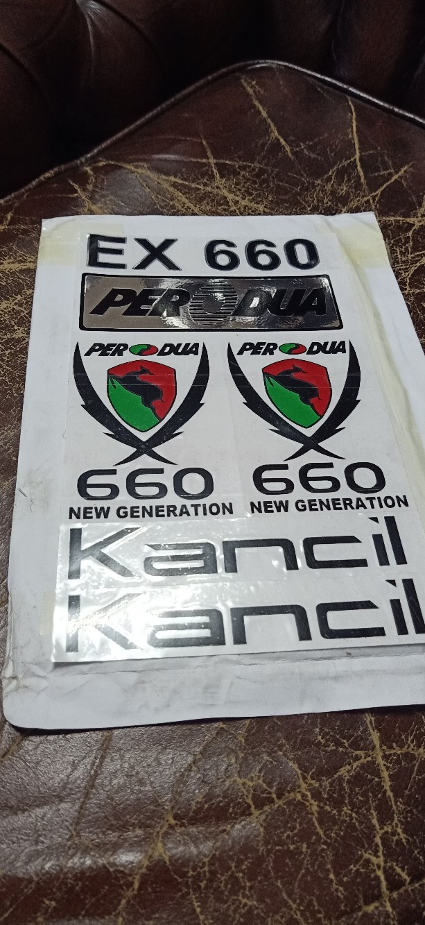 Sticker KHAS untuk Perodua Kancil EX660  Shopee Malaysia