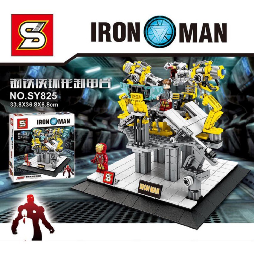 lego heroes assemble iron man