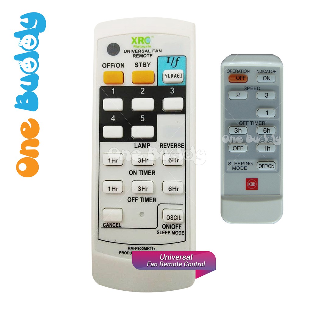KDK CEILING FAN REMOTE CONTROL A11YS, A11YSSL, A11YSWT REPLACEMENT Shopee Malaysia