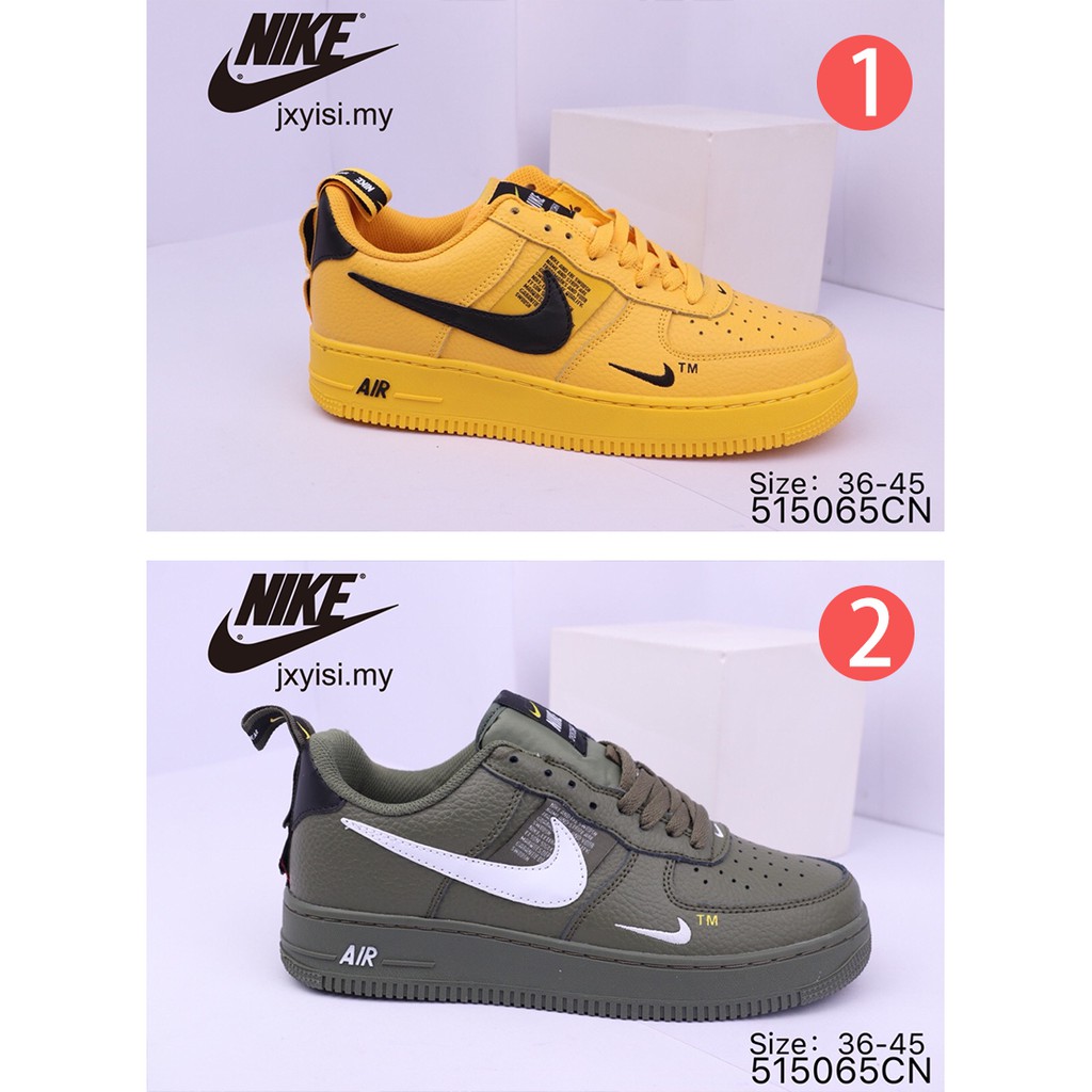 nike yellow shoes air force
