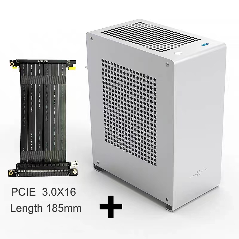 ZZAW A1P PC Desktop Mini Slim Portable ITX Computer Case 2022 Support