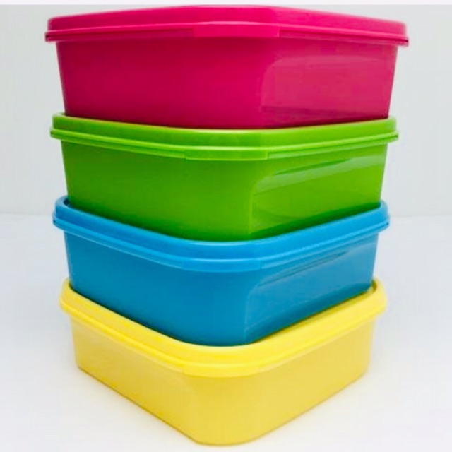 Tupperware Modular Mates Square I 1.2L 1 Unit | Shopee Malaysia