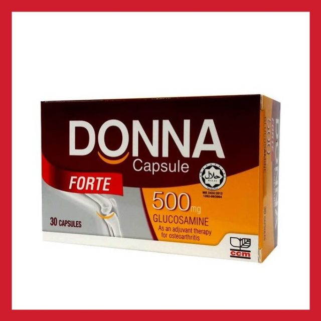 Donna Forte Capsule 500mg 30caps Box Shopee Malaysia