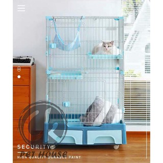 Sangkar Kucing 2 Tingkat / Cat Cage 2 Level  Shopee Malaysia