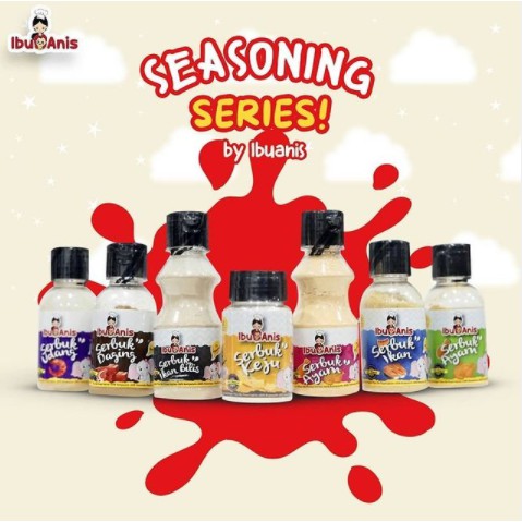 IBU ANIS BABY FOOD SEASONING AYAM/BILIS/DAGING/IKAN/UDANG/SAYURAN/KEJU