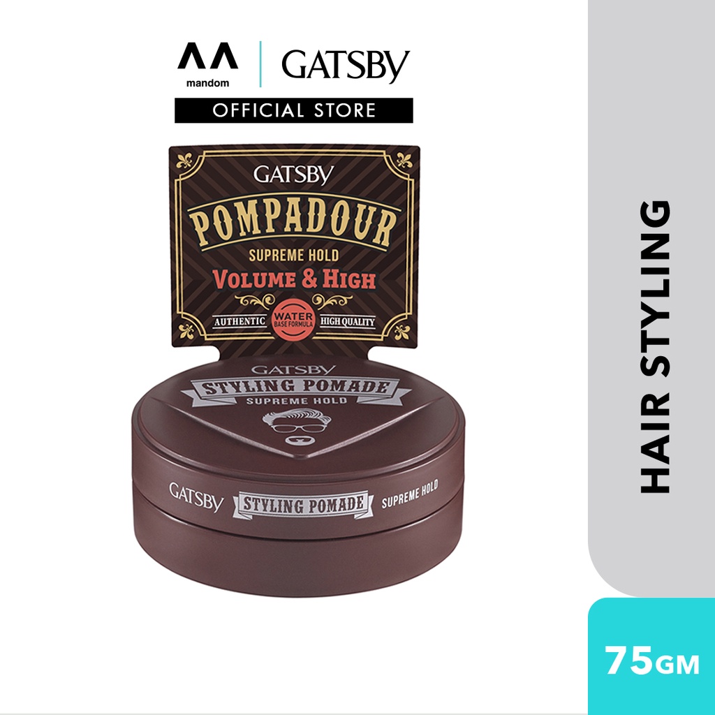 GATSBY Styling Pomade Supreme Hold 75g (mens hair pomade, hair pomade
