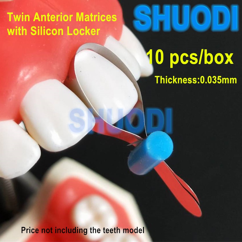 Dental Twin Anterior Matrices with locker dental Sectional Contoured