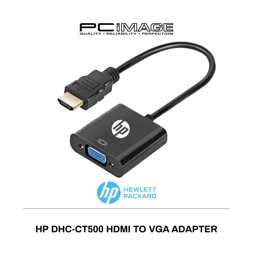 HP DHC-CT500 HDMI to VGA Converter Cable Support 1080P@60HZ (Black ...