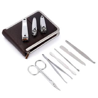 Ready Stock | 9pcs/set nail clipper set manicure Stainless Steel Nail  Clippers Scissors Suit Set Kits Portable Travel Nail Cutter Tool Set |  Shopee Malaysia