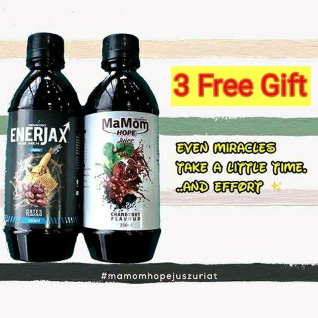 Ready Stock Mamom Hope Mamom Enerjax Shopee Malaysia