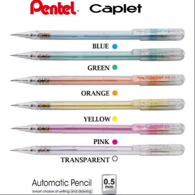 multiple choice Pentel Caplet Mechanical Pencil 0.5mm A105