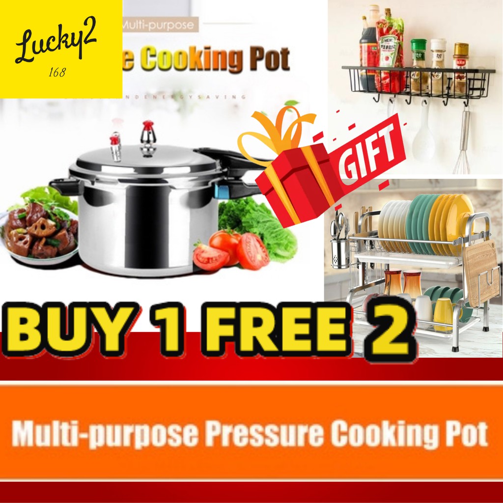 High Quality 4L Pressure Cooker Home Food Cook Makanan Kitchen Cooking Pot Cookware Periuk 006