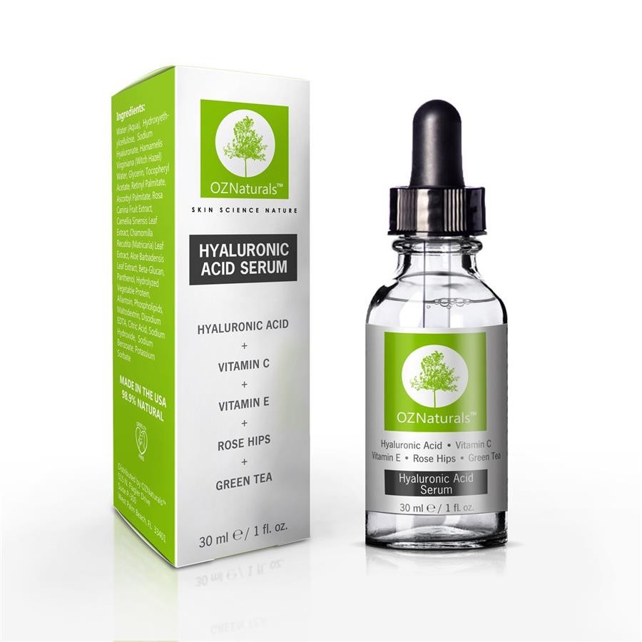 oznaturals hyaluronic acid serum for face