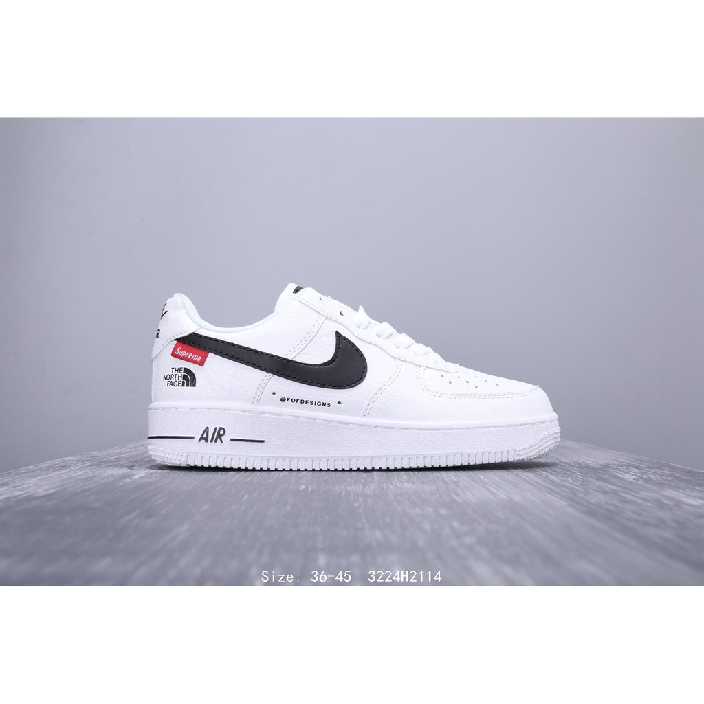 air force 1 supreme north face