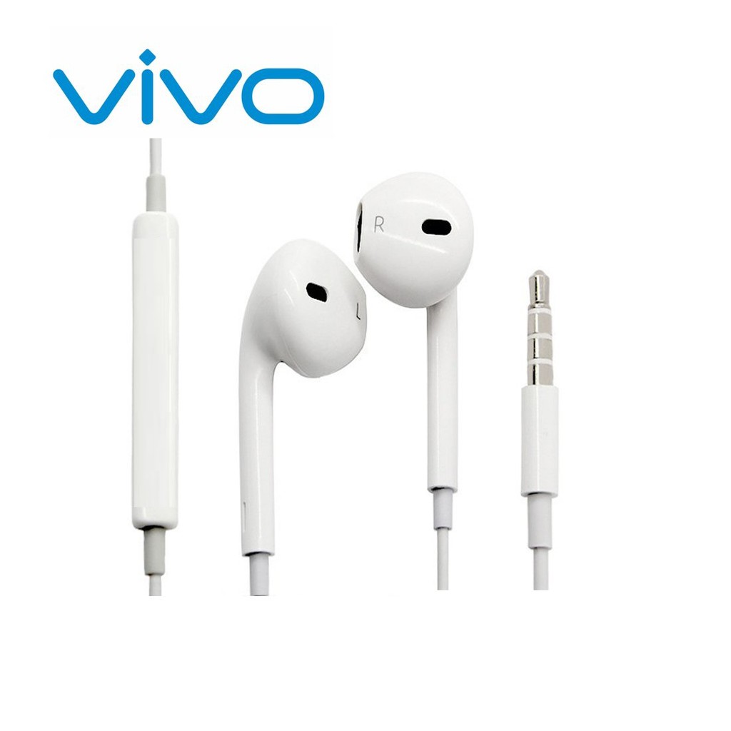 Original Vivo Earphone Super Bass In Ear Headphone Shopee Malaysia