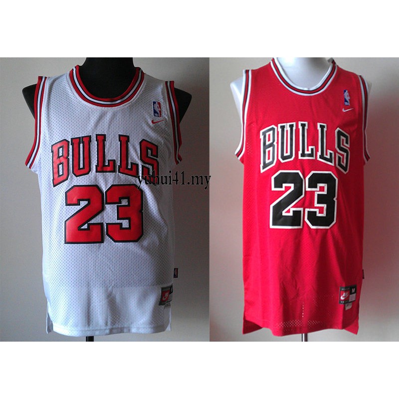 white and red jordan jersey