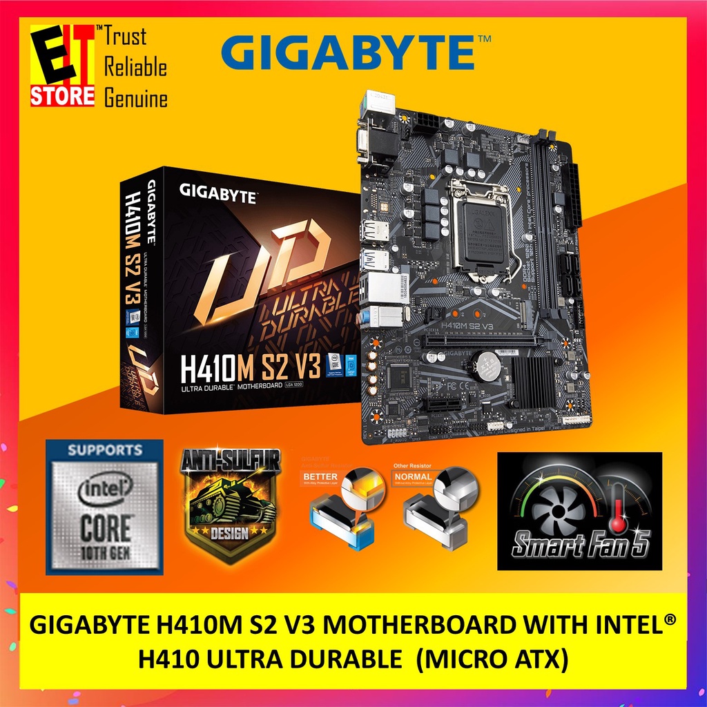 Gigabyte h410m s2 v3