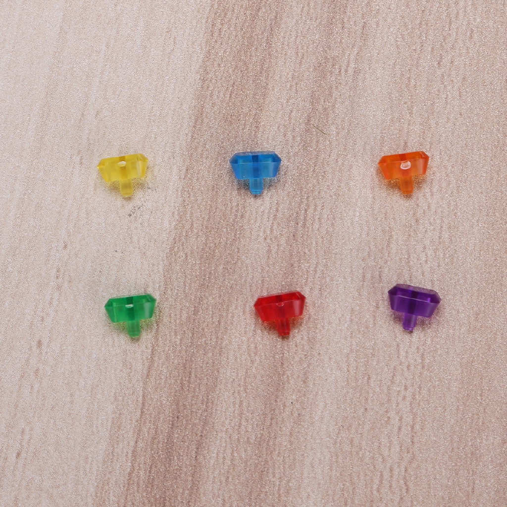 6Pcs Gemstones Für Lego Marvel Super Heroes Avengers Set 76101 76102 76103