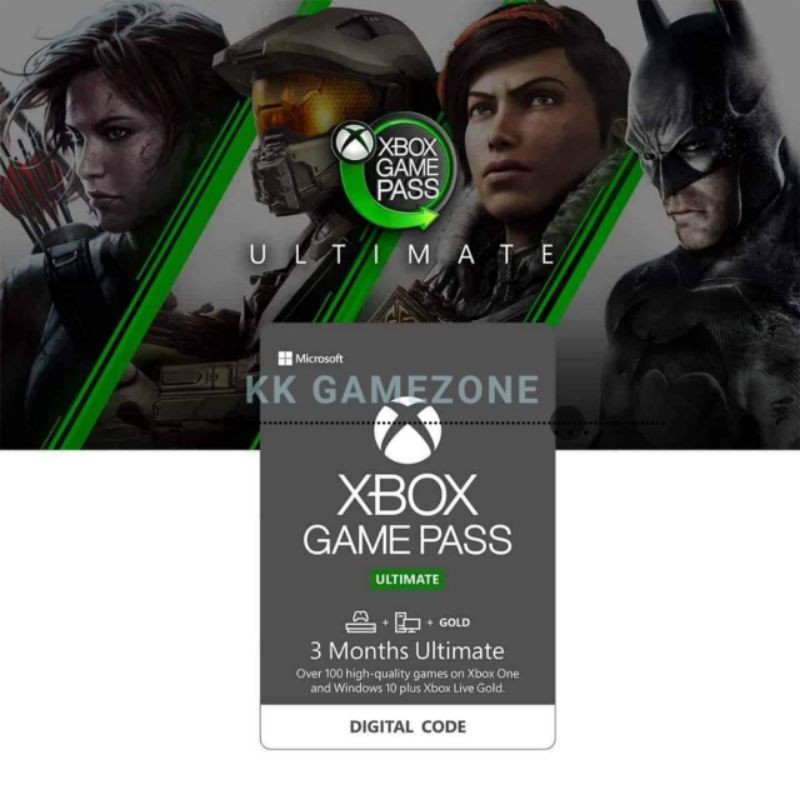 xbox live and game pass 12 month