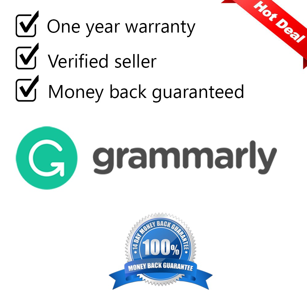 GRAMMAR LY and  QUILLBOT  Premium Account 1 yearINSTANT 