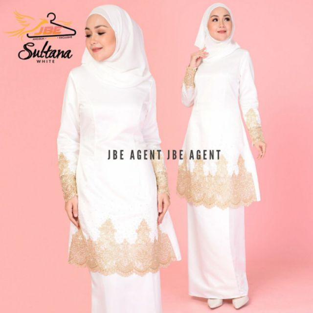 Yzjb 148 Sultana Exclusive Kurung Pahang Silk Lace Tunang Nikah Event Akad Dinner Majlis Kenduri Kahwin Raya Jamuan Shopee Malaysia