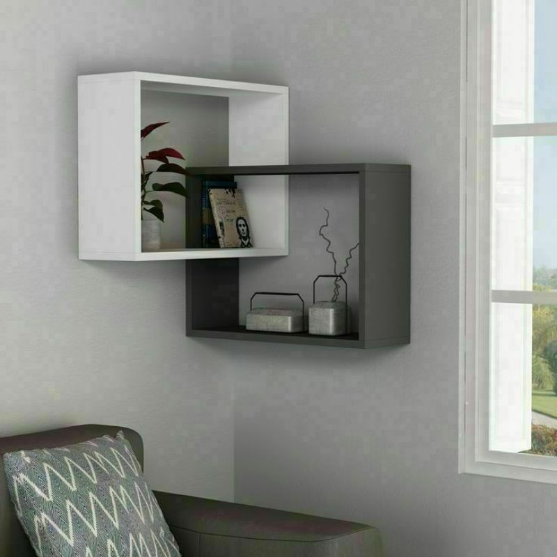Newest Modern Minimalist Portable, Corner Wall Shelves For Living Room