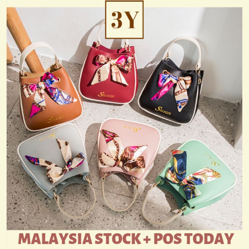 Buy Harga Borong Malaysia Stock Beg Murah Sling Bag Casual Bag Scarf Fashion Bag Ladies Bag Crossbody Bag Handbag Seetracker Malaysia