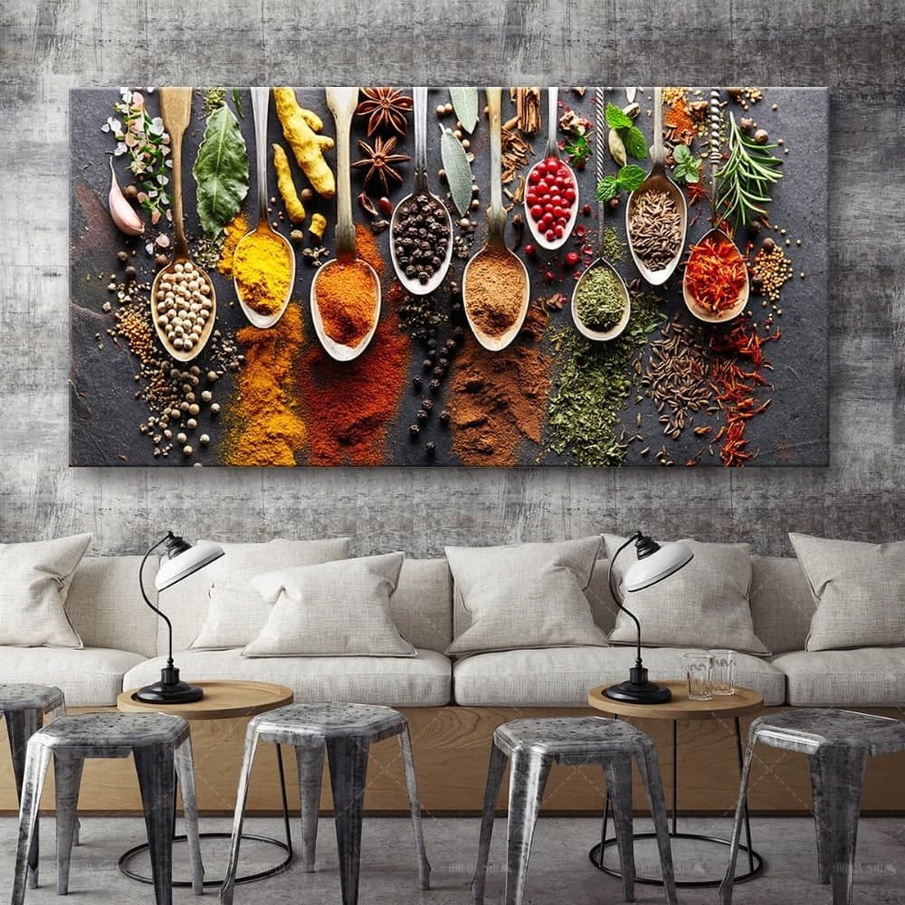 POSTER HIASAN DAPUR hiasan dinding lukisan murah home deco | Shopee