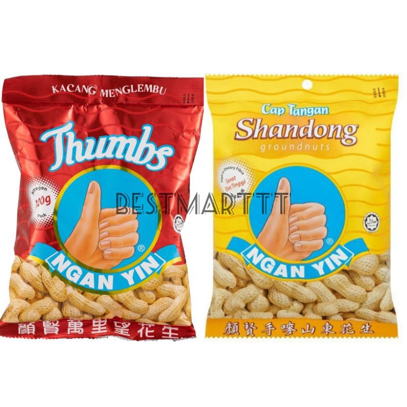 Buy Kacang Menglembu Thumbs Ngan Yin 120g Cap Tangan Seetracker Malaysia