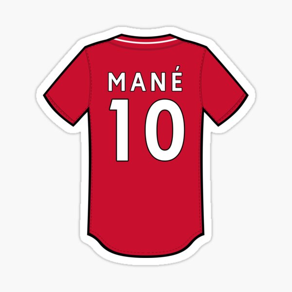 Sadio Mane Jersey Liverpool FC Sticker