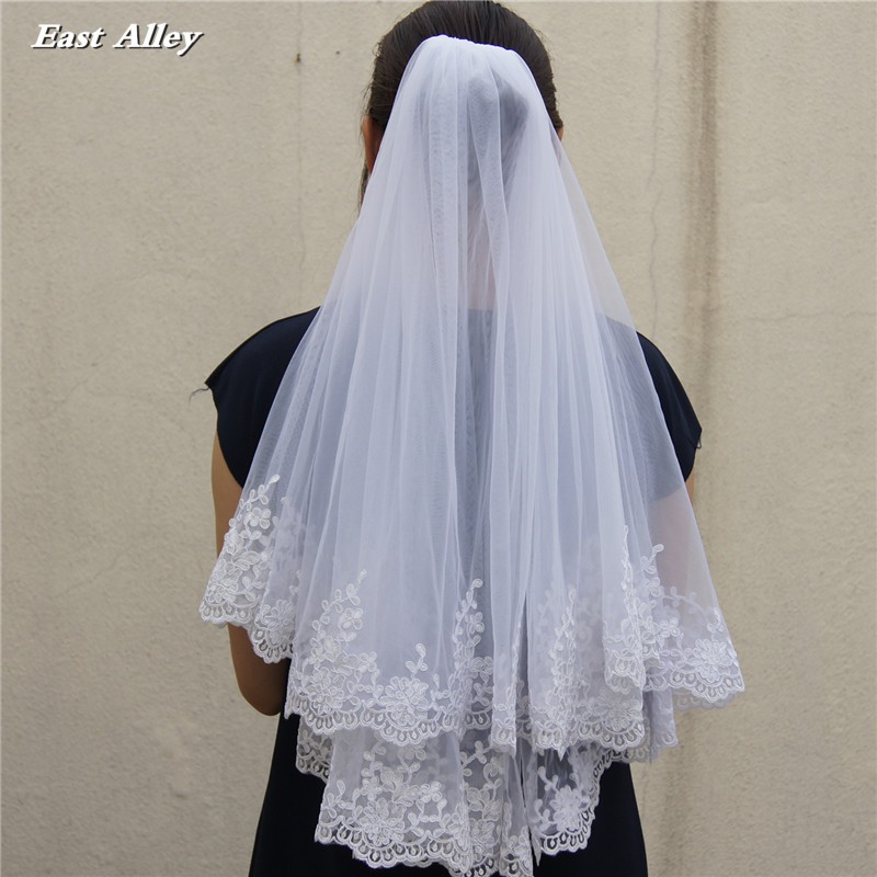 bridal veil elbow length