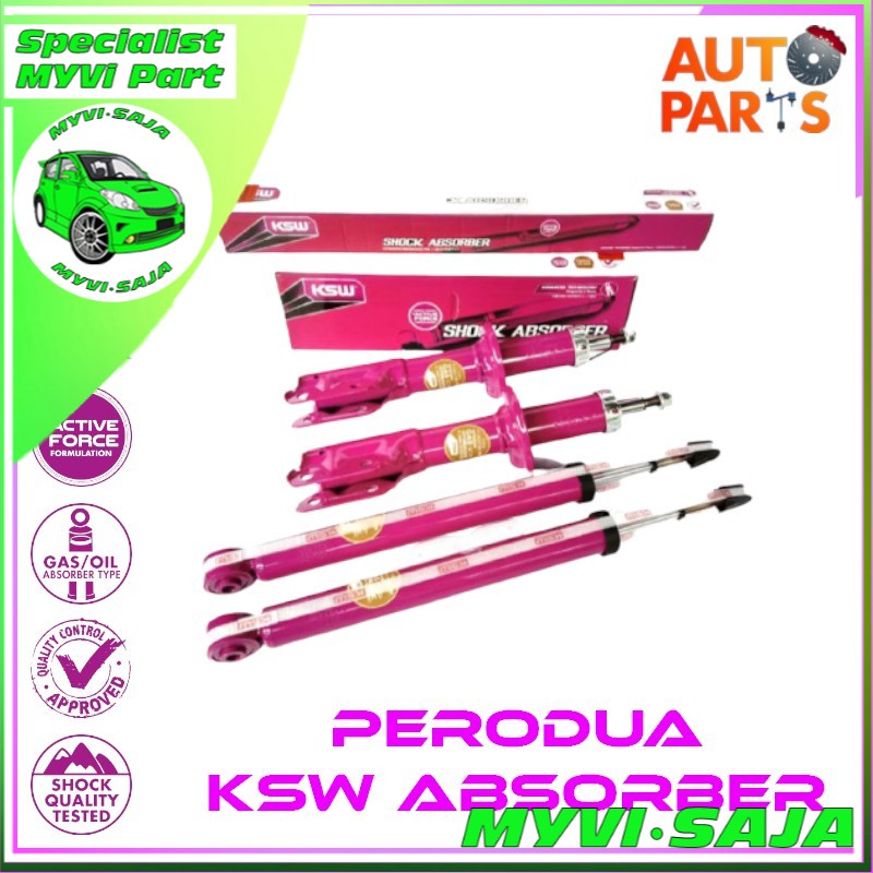 KSW Absorbers KShowa Shock Absorber Heavy Duty Kancil kembara Kenari