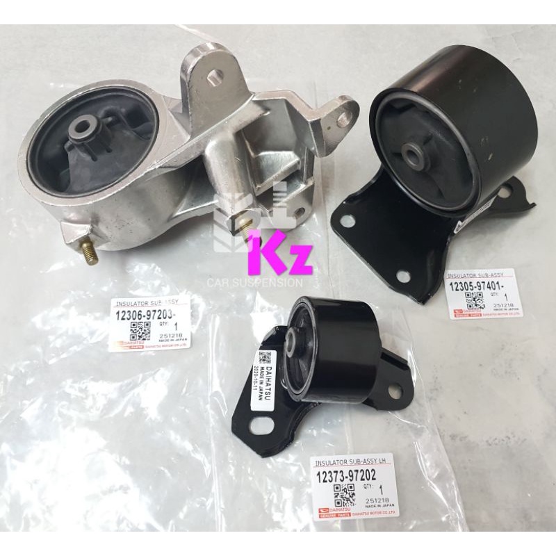 DAIHATSU JAPAN!! PERODUA KENARI KELISA TURBO YRV DAIHATSU SIRION STORIA