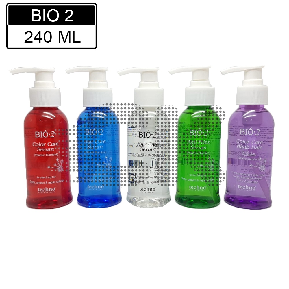 Techno 240ML / Bio-2 Hair Vitamins / Large Size Bio2 Hair Serum | Shopee  Malaysia