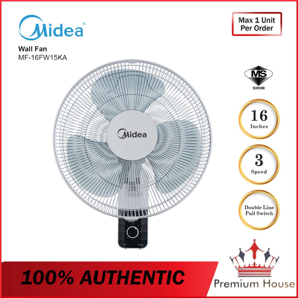 Buy Ready Stock Midea Mf 16fw6h 16 Wall Fan To Replace Mf 16fw15ka Seetracker Malaysia