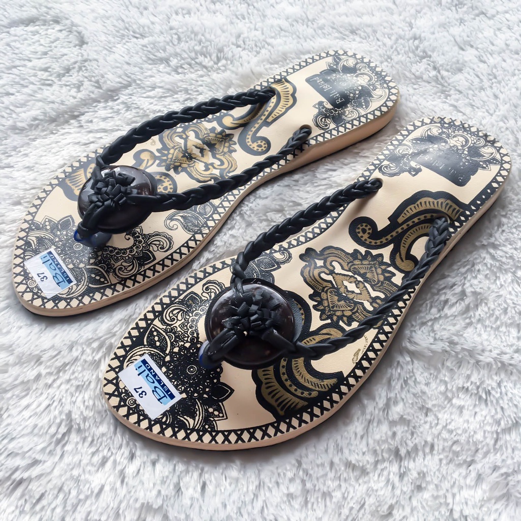 Women's Shoes Flip Flops Bali Island Ethnic Antique flat Bali By Typical Balinese Souvenirs Wholesale