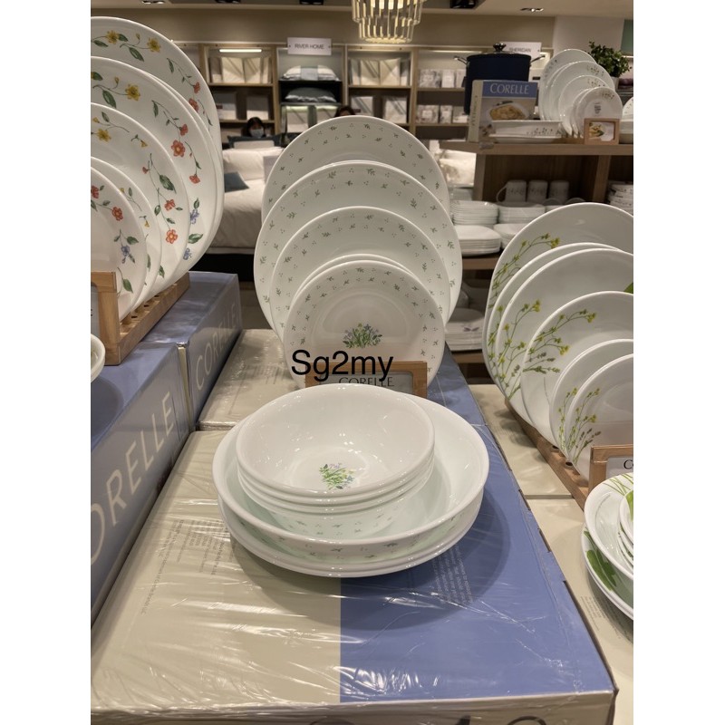 (PRE ORDER) corelle 18PC HERB COUNTRY DINNER SET Shopee Malaysia