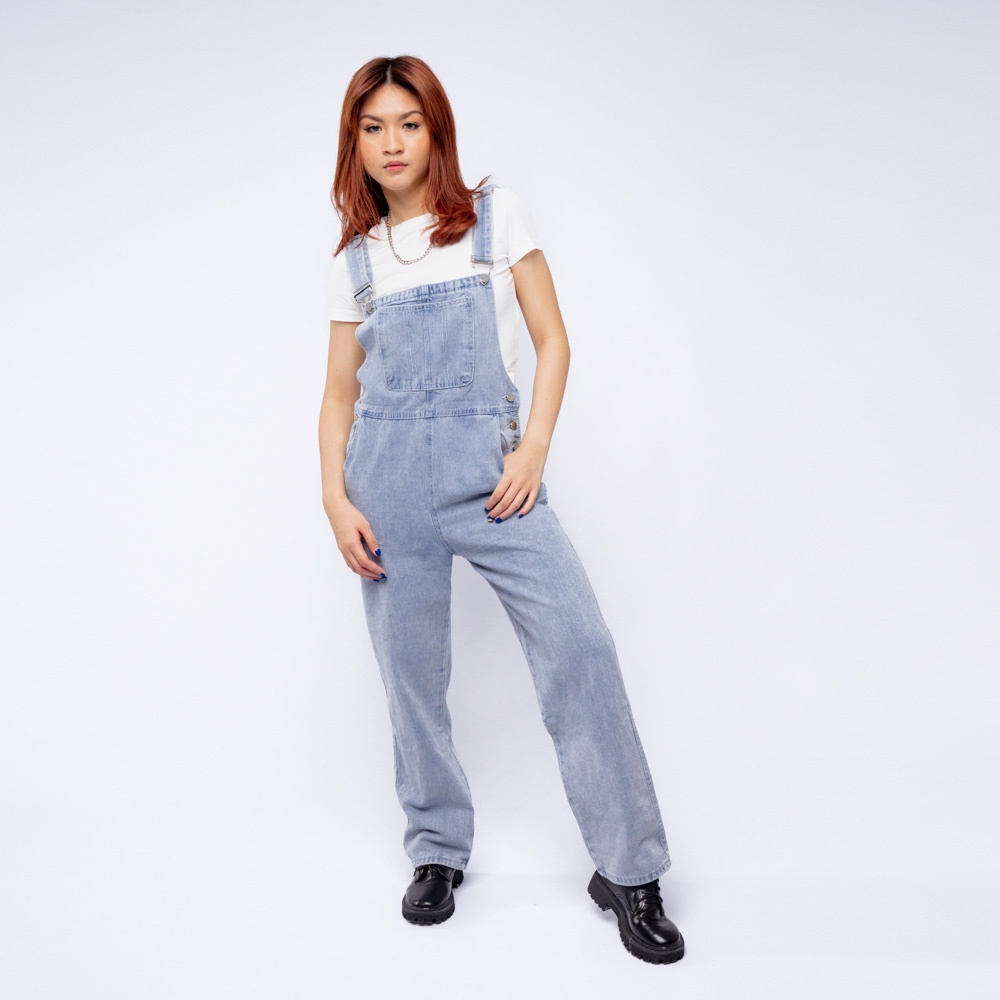 VIERLIN - Jumpsuit jeans 8233