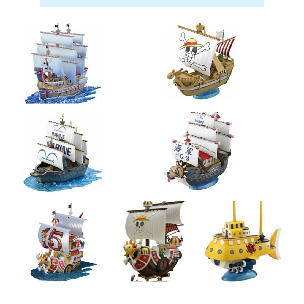 One Piece Thousand Sunny Ship Marine