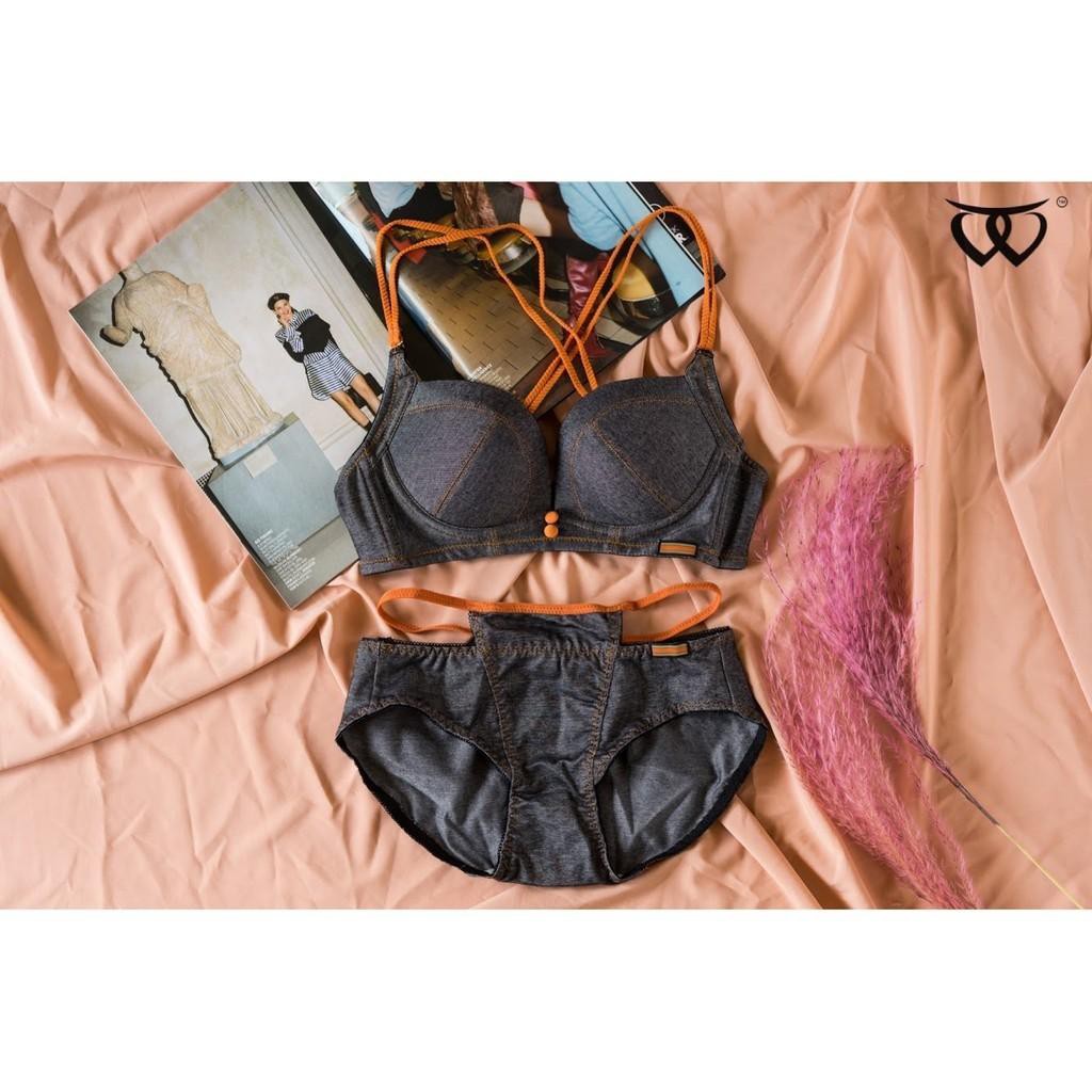 Belle Lingerie Luxury Bra Sets Collection DENIM