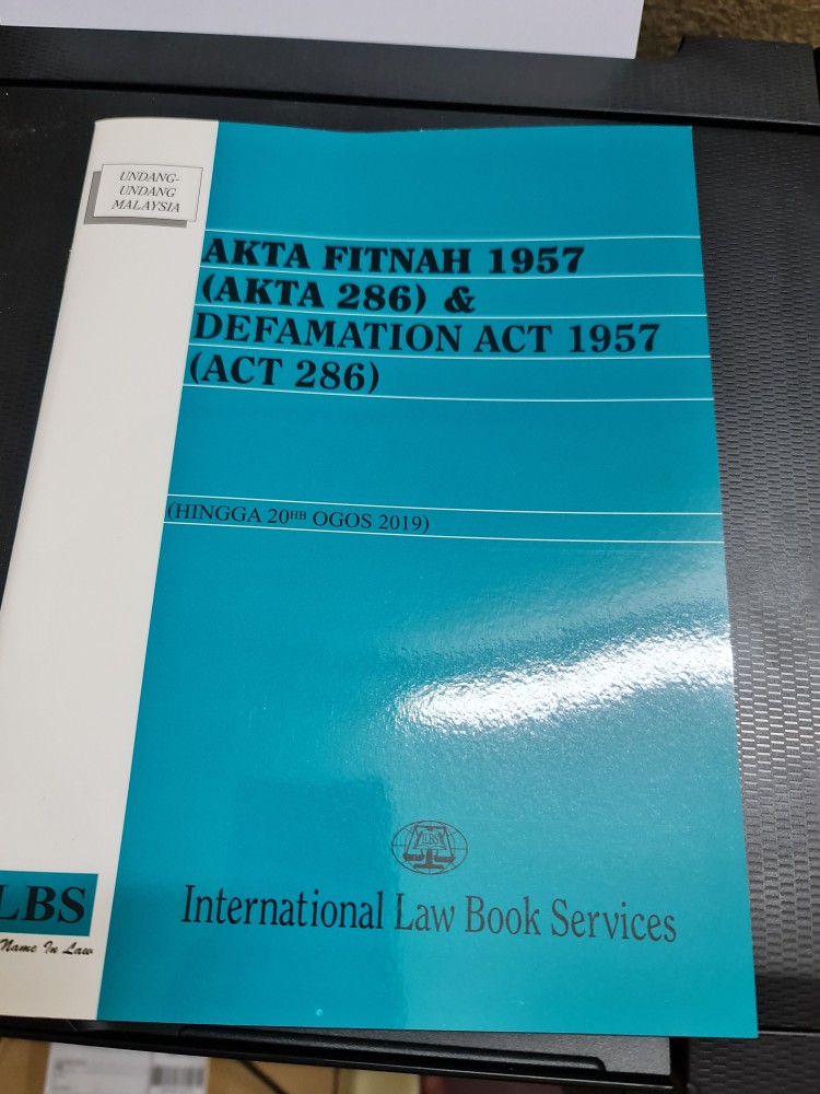 Akta Fitnah Pdf