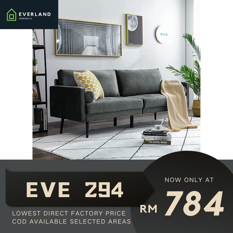 Hollywood Fabric Sofa Velvet Sofa Chesterfield Button Sofa 2 Seater