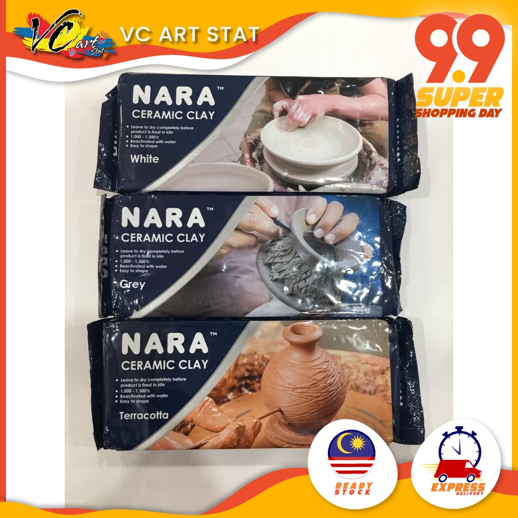 Nara Pottery Ceramic Clay 500 gram (En71 European Standard Non